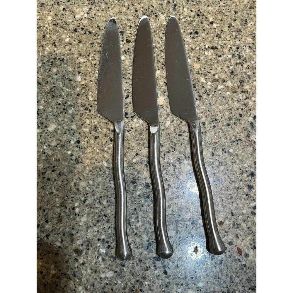GOURMET SETTINGS EXOTIQUE PLATINUM 3 KNIFES